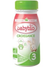 Преходно течно мляко Babybio - Croissance, 250 ml